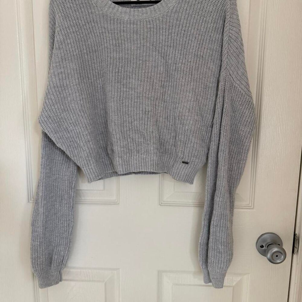 Hollister-co Women's Grey Jumper